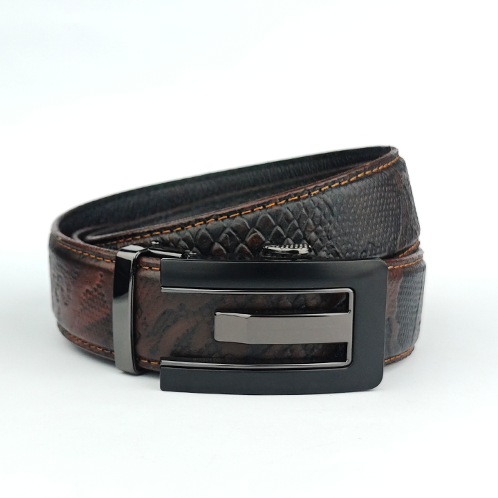 Shop high quality leather belts in Pakistan with no-hole, automatic buckle and micro-adjustable designs for men and women. Micro adjustable leather belts in Pakistan