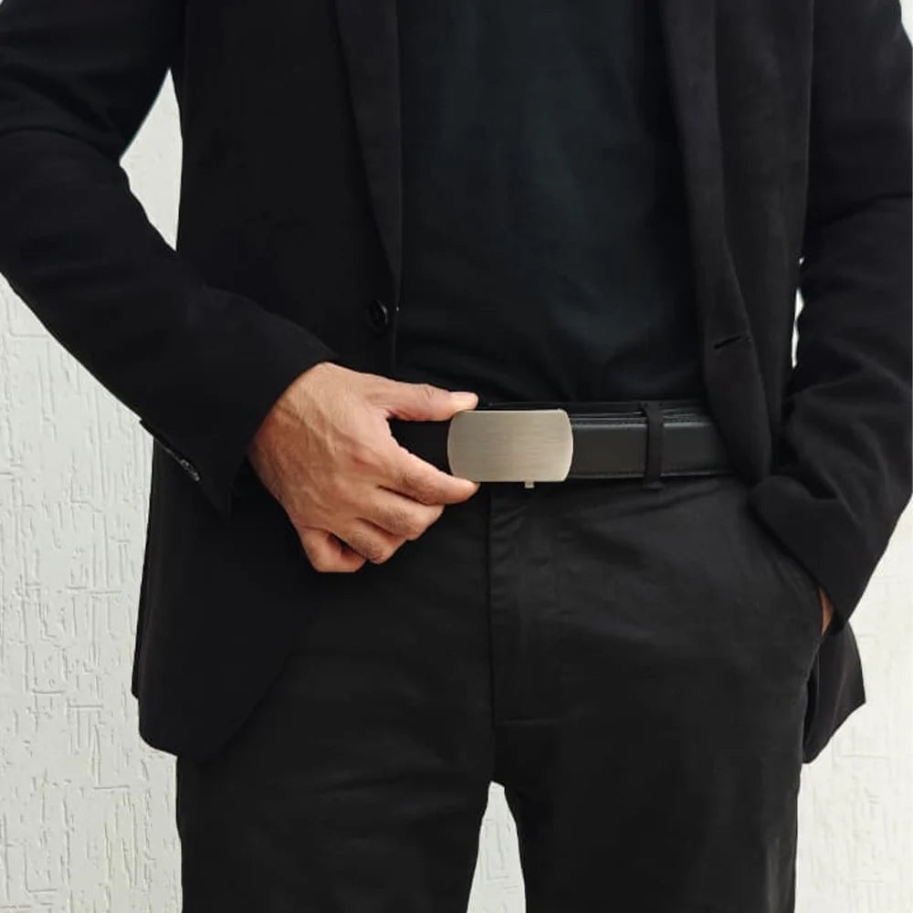 Titanium Hue - Top Grain Leather