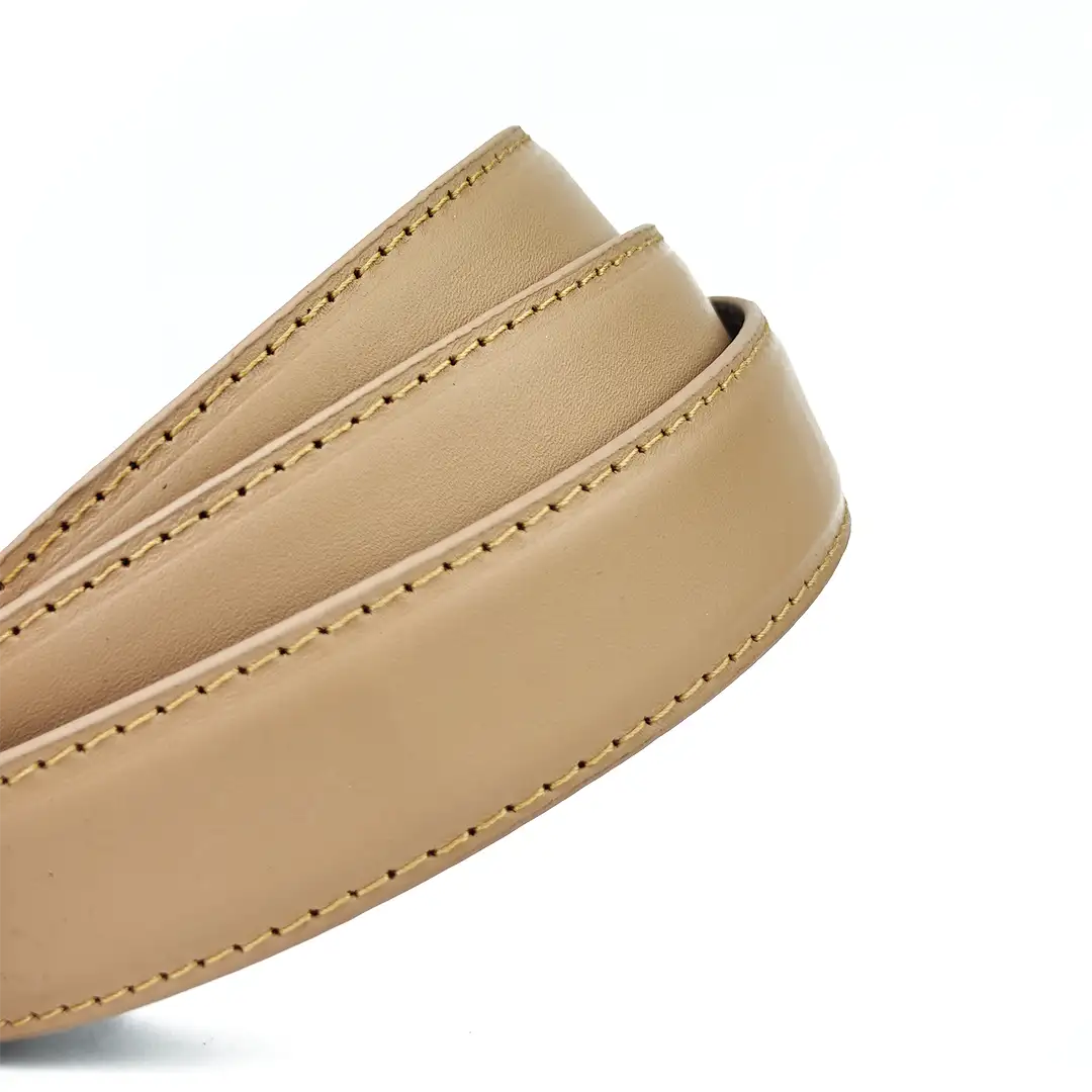 Gold Halo Nude -No Hole Slim  Belt