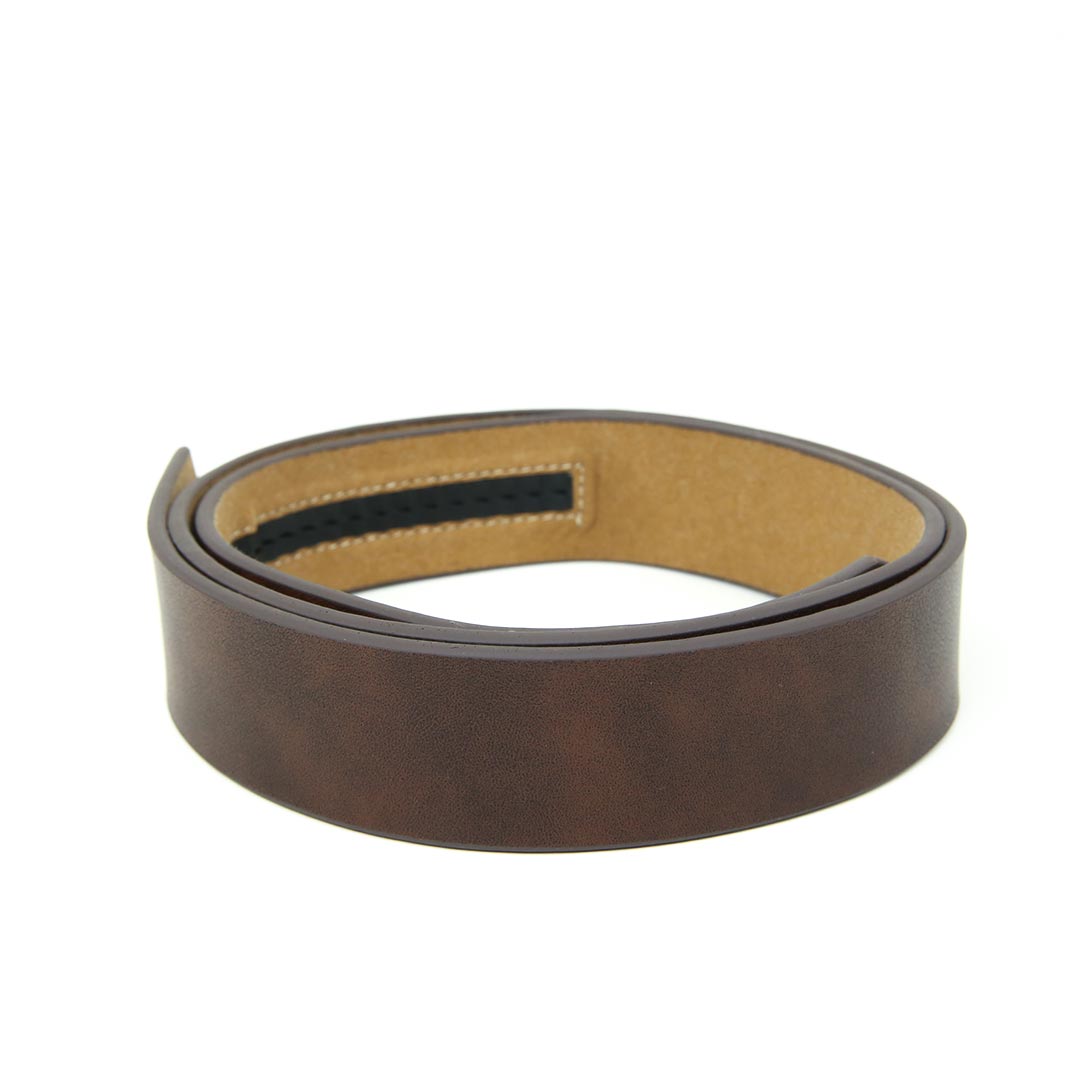 Textured Tan Brown - PU Leather Belt