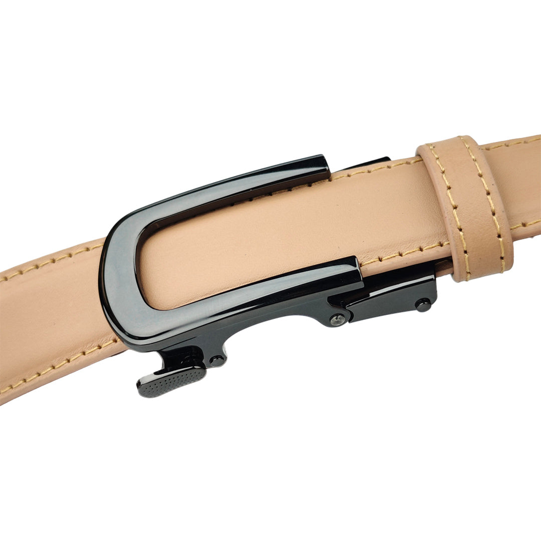 Noir Dune Nude - No Hole Slim Belt