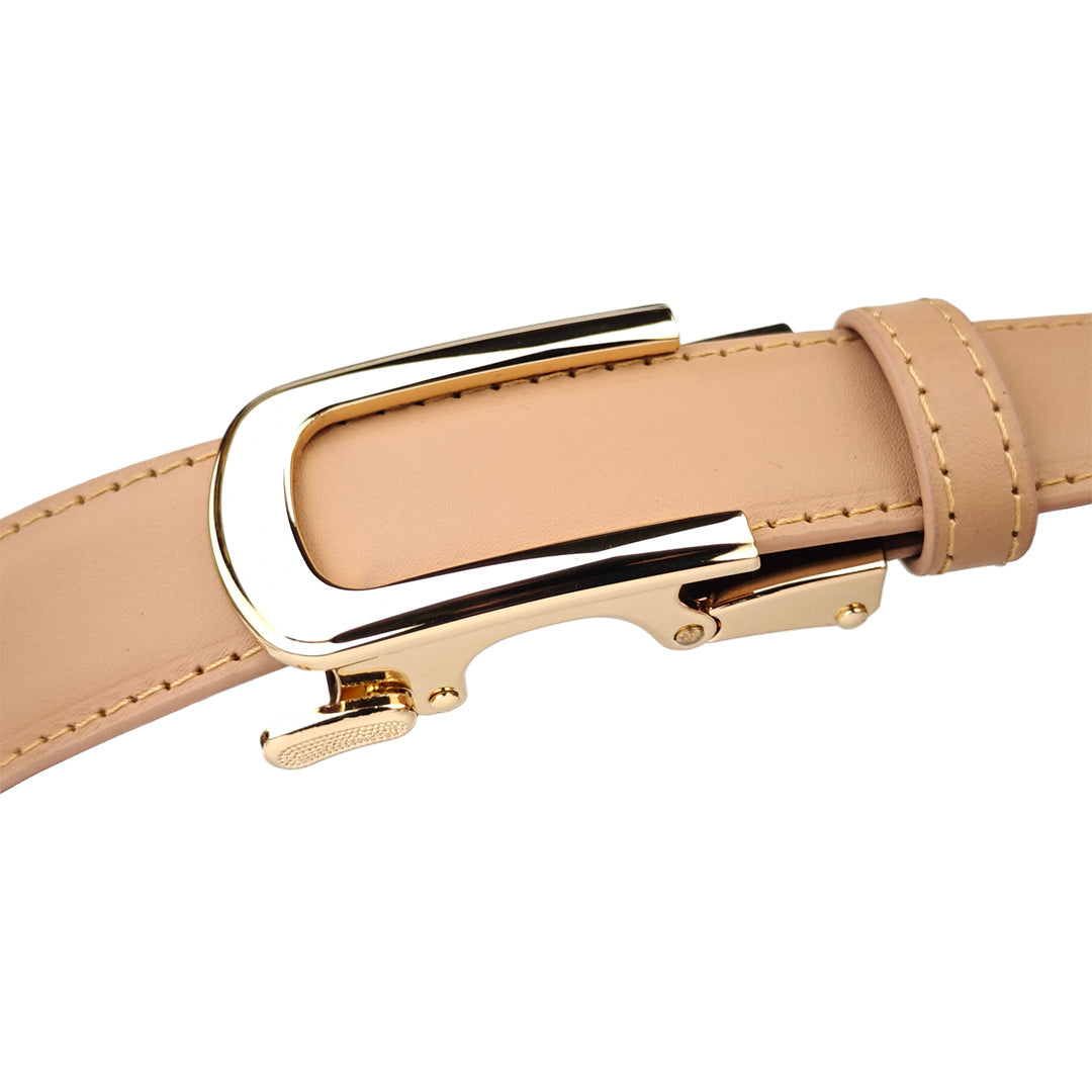Gold Dune Nude - No Hole Slim Belt