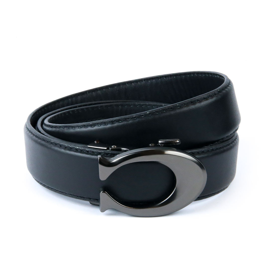 Curvy Charcoal - Top Grain Leather