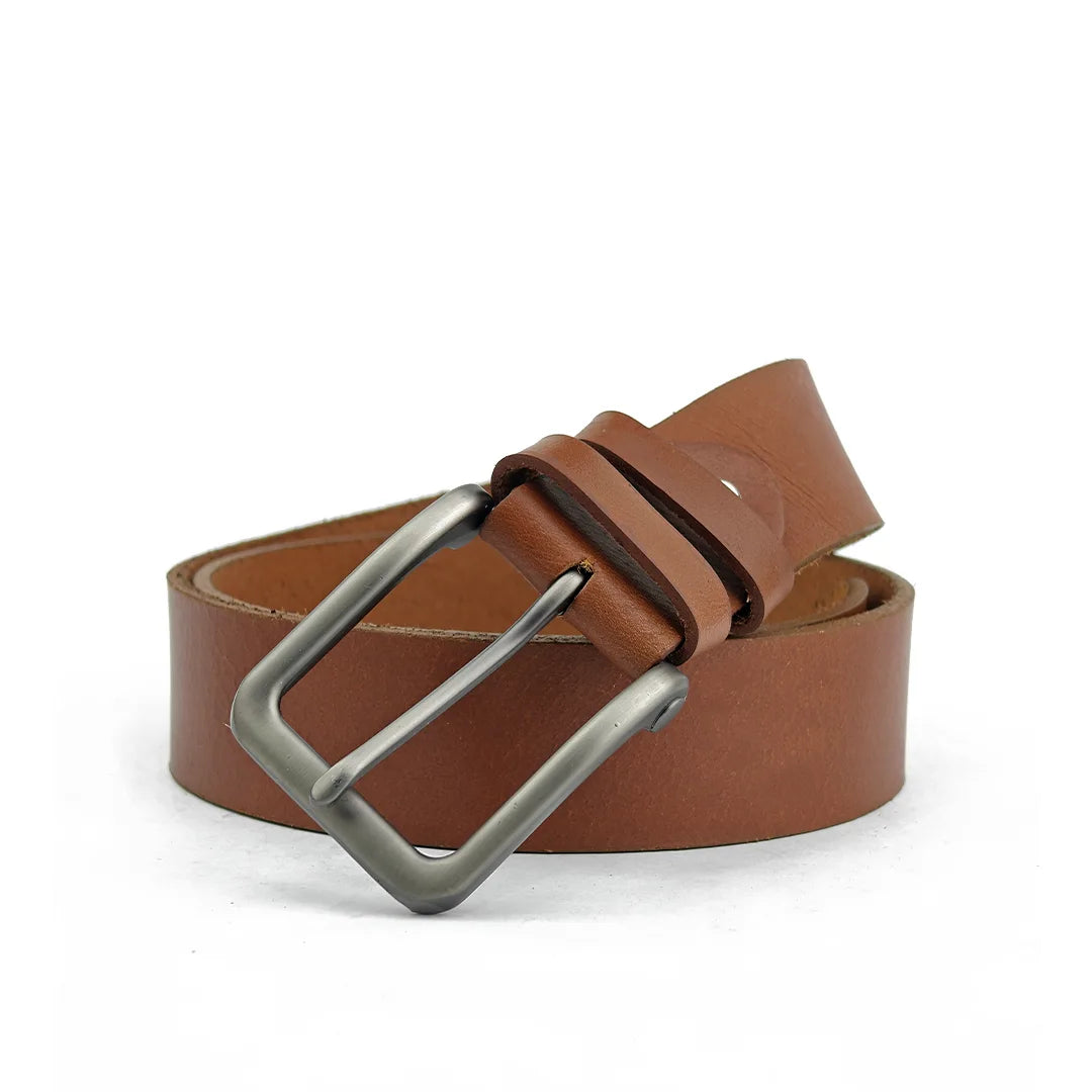 Classic Tan- Leather belt for Men