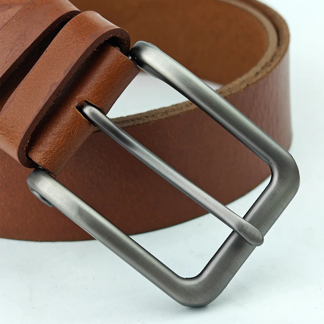 Classic Tan- Leather belt for Men