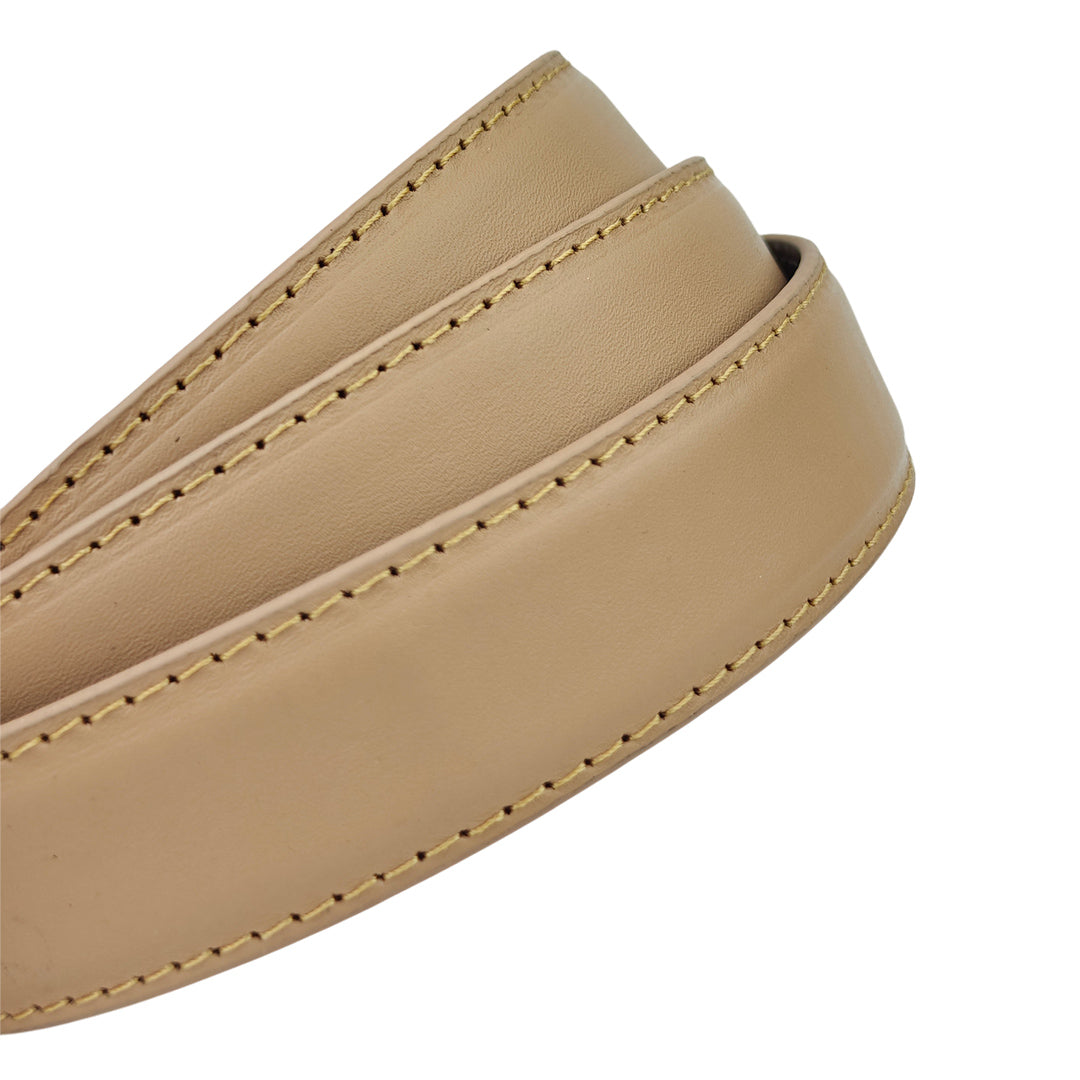 Noir Dune Nude - No Hole Slim Belt