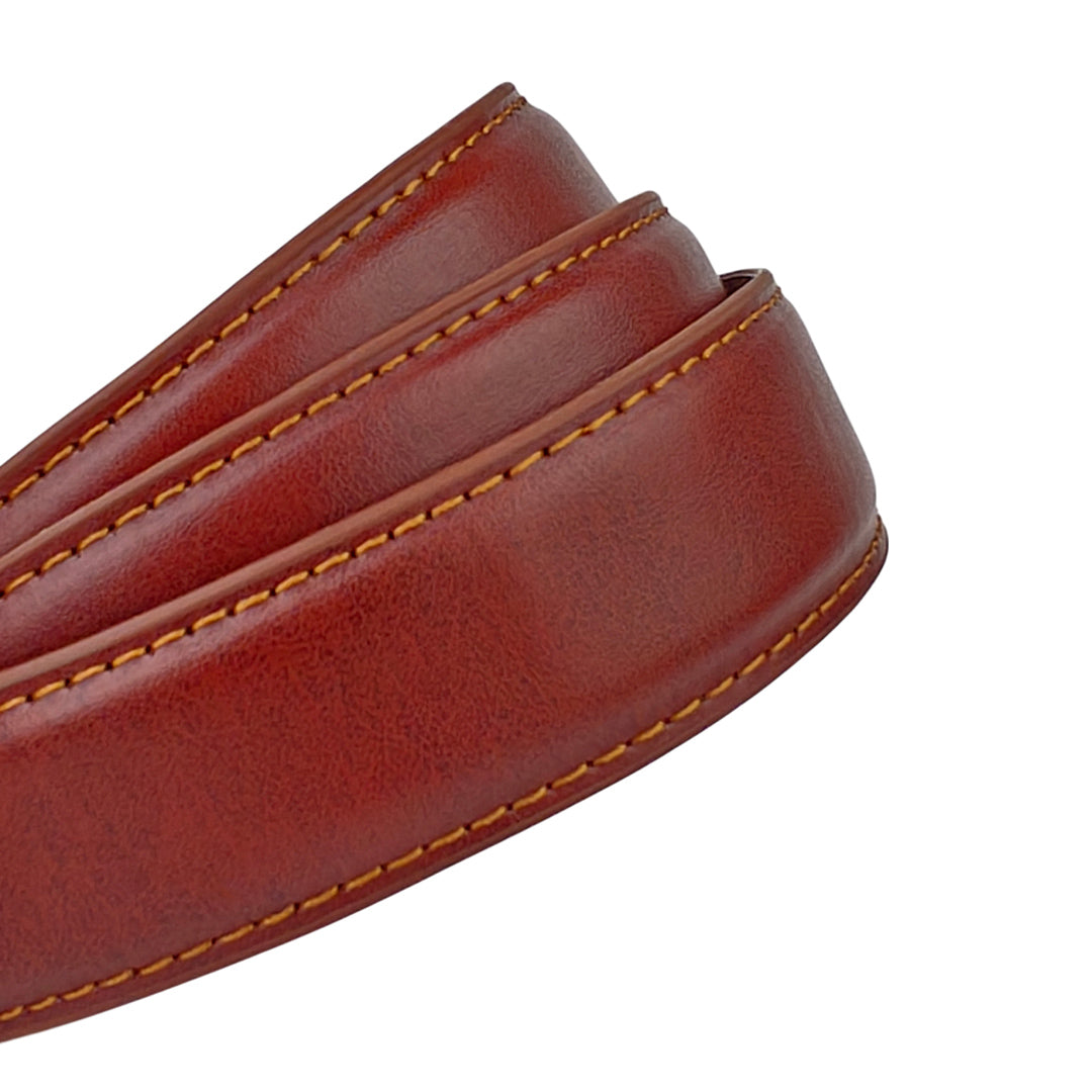 Noir Dune Rust - No Hole Slim Belt
