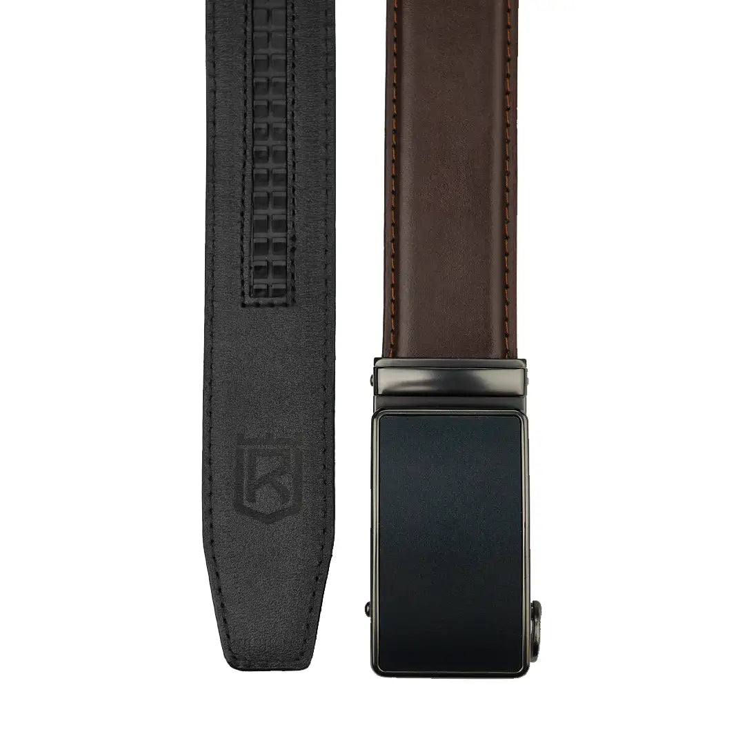 Battleship - Top Grain No Hole Leather Belt