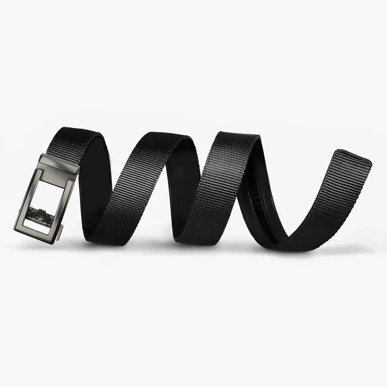 Classic Charcoal - No-Hole Nylon Belt