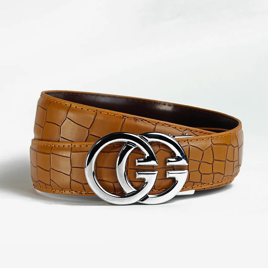 Axis- Top Grain No Hole Leather Belt