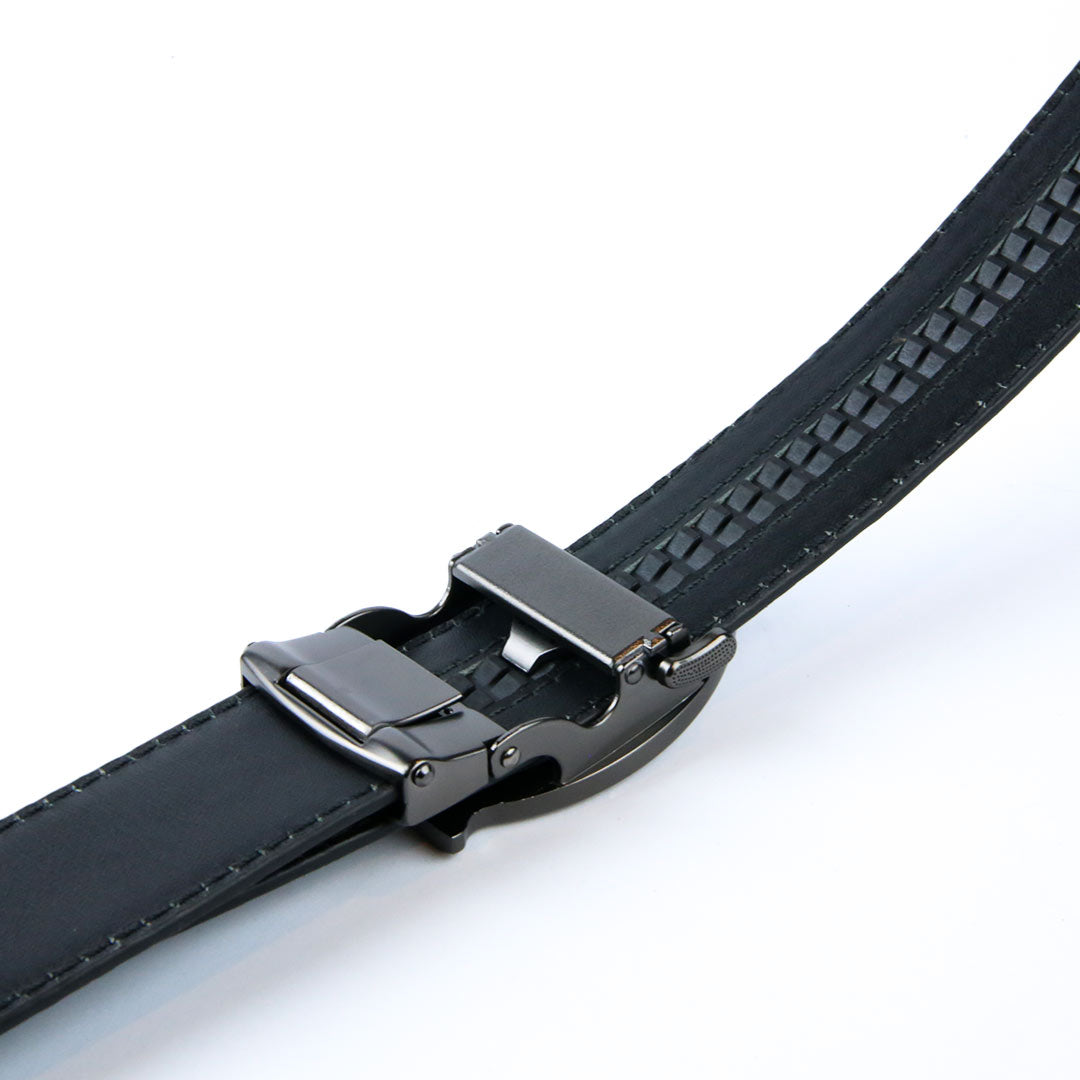 Classic Charcoal- Top Grain Leather Black