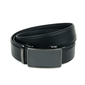 Luxury Men’s No Hole Leather Belt in Pakistan, Automatic Micro Adjustable leather belts 