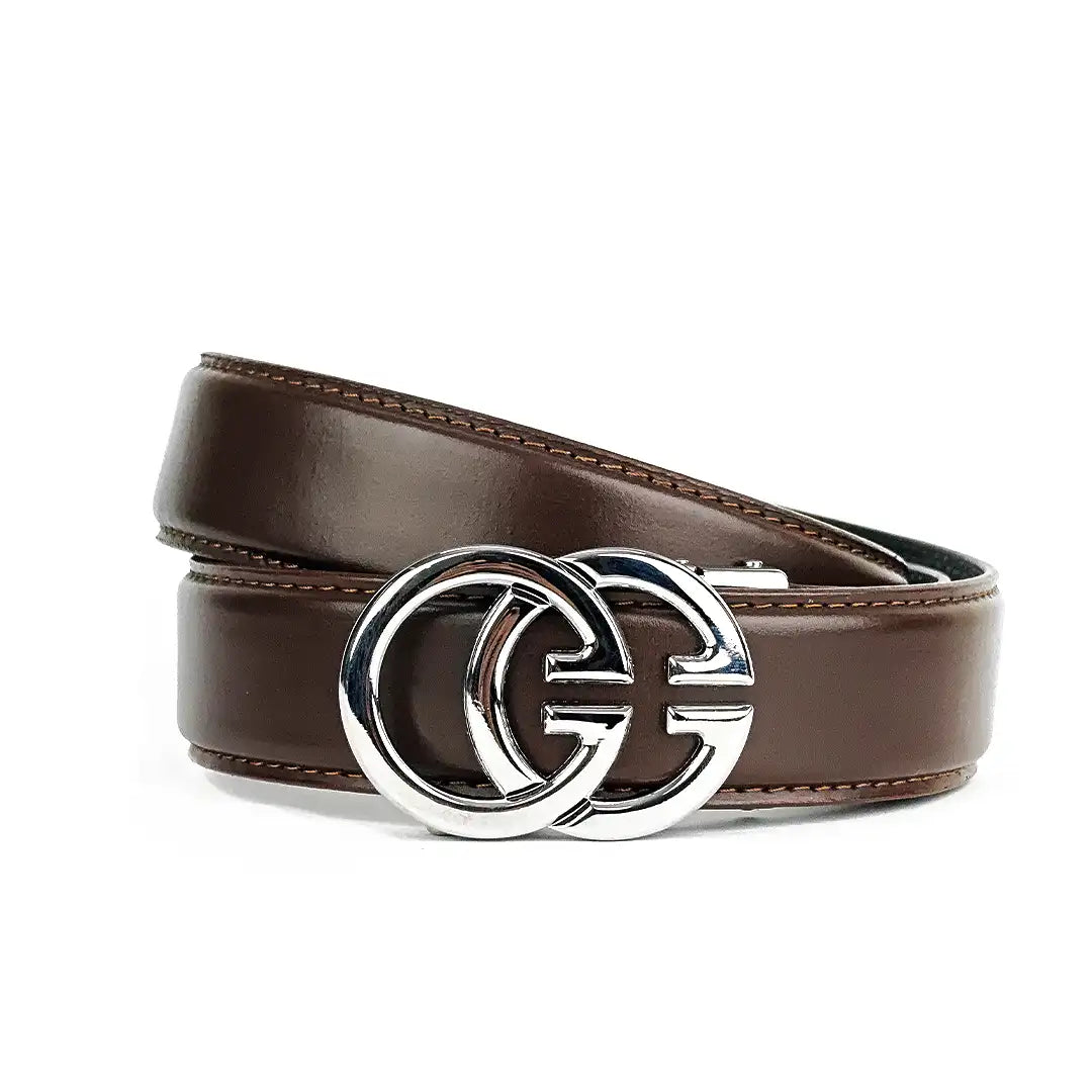 Axis- Top Grain No Hole Leather Belt