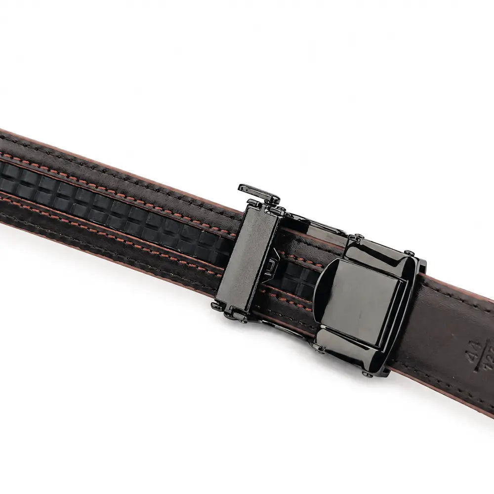 Noir Dune Caramel - No Hole Slim Belt