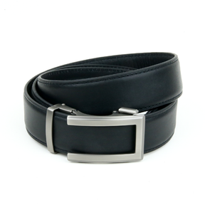 Classic Charcoal- Top Grain Leather Black