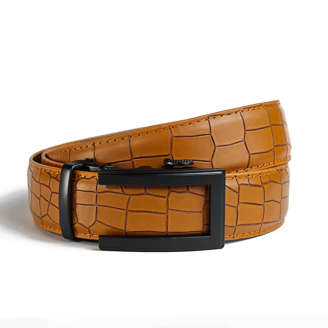 Classic Black - Top Grain No Hole Leather Belt