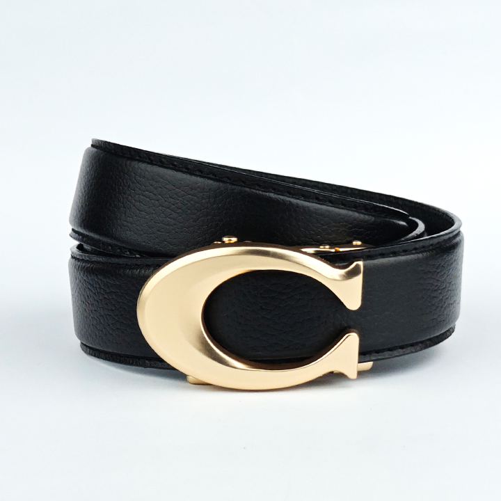 Curvy Gold- Top Grain Leather