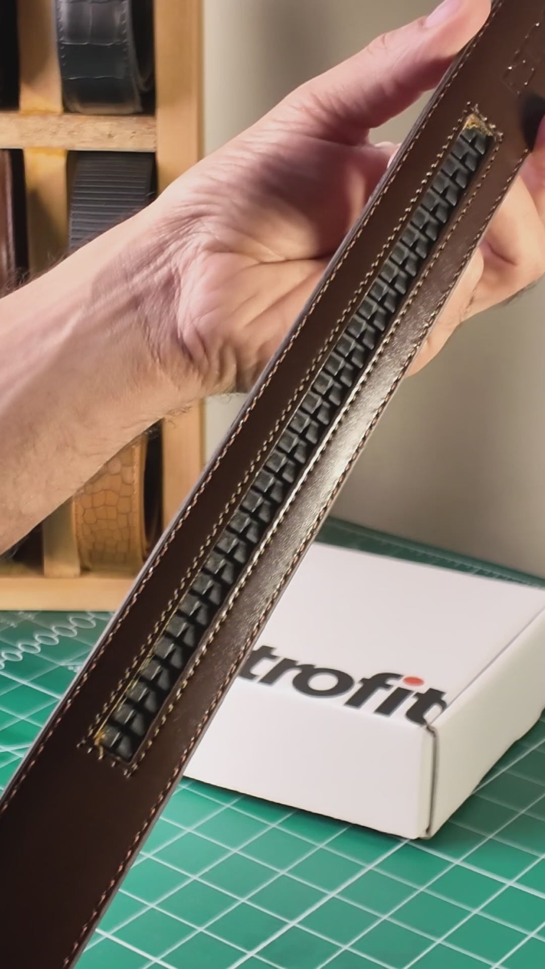 Alloy Mustrard Crocodile- Top Grain No Hole Leather Belt