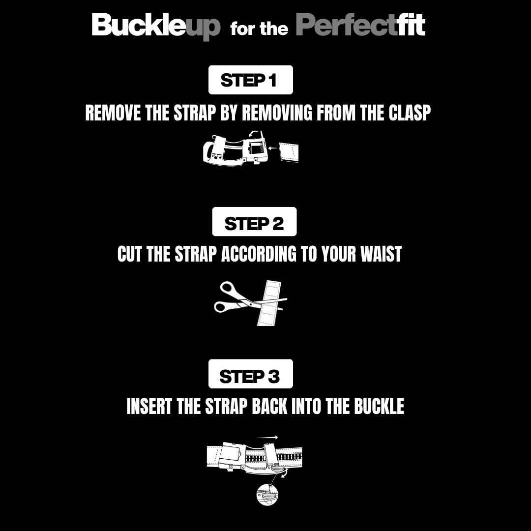 Classic Black- No-Hole Nylon Belt