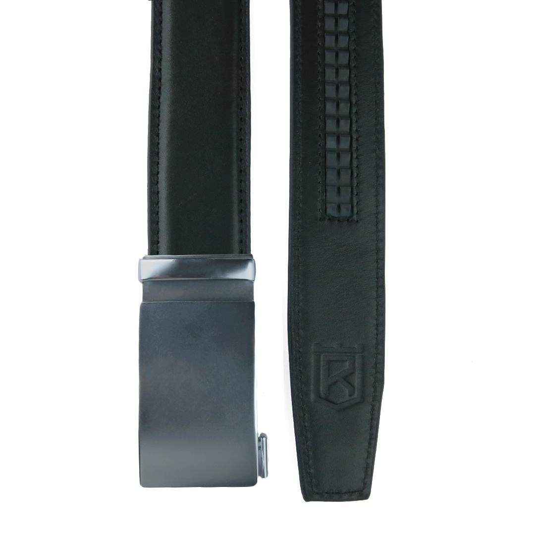 Alloy Belt - Top Grain Leather