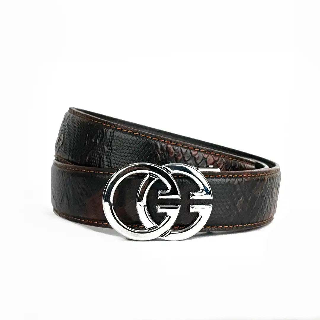 Axis- Top Grain No Hole Leather Belt