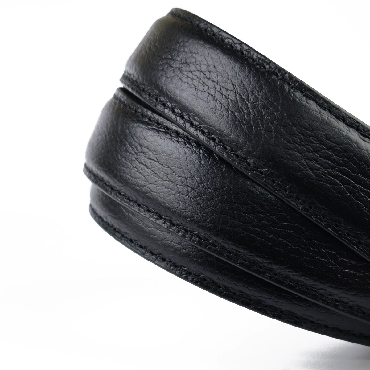 Chrome Halo Black- No Hole Slim Belt