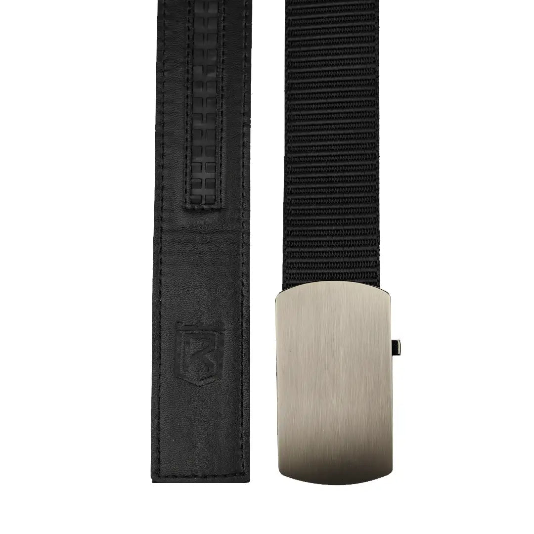 Titanium Hue - No-Hole Nylon Belt